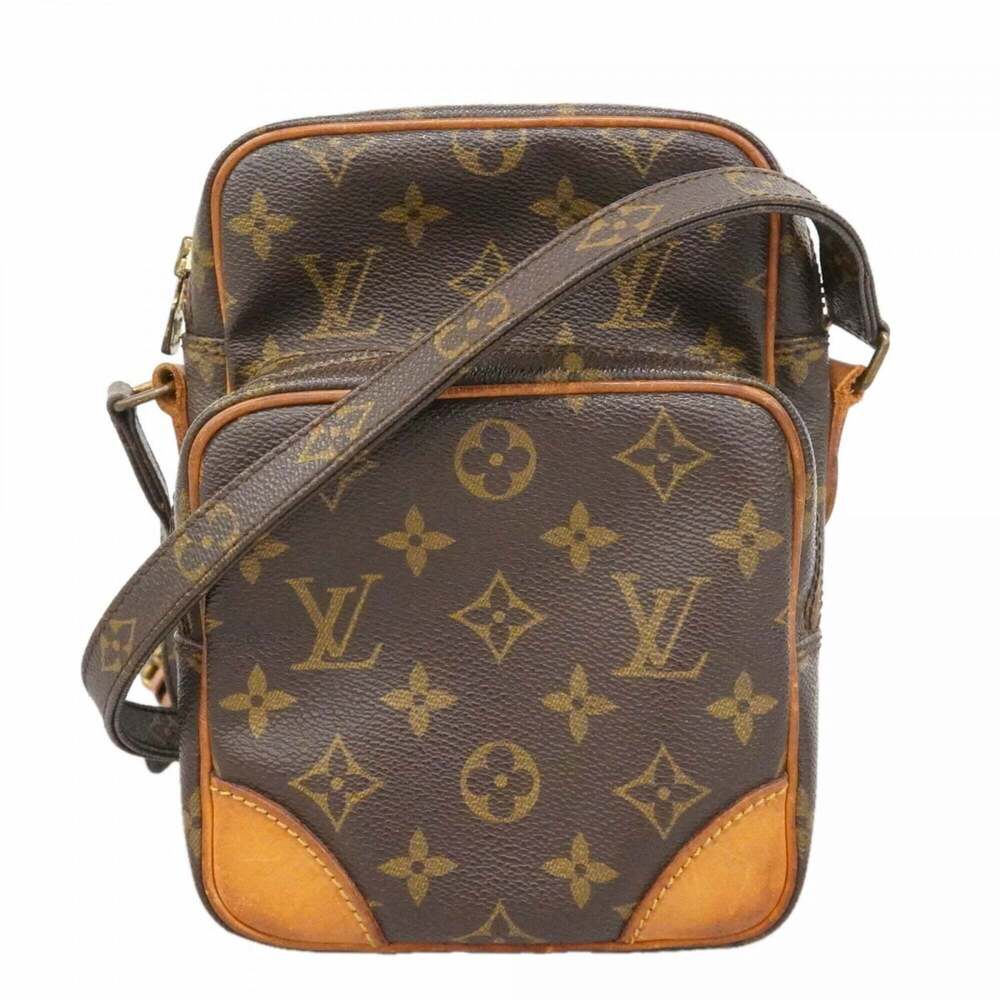 LOUIS VUITTON Authentic Brown Monogram Shoulder Bag